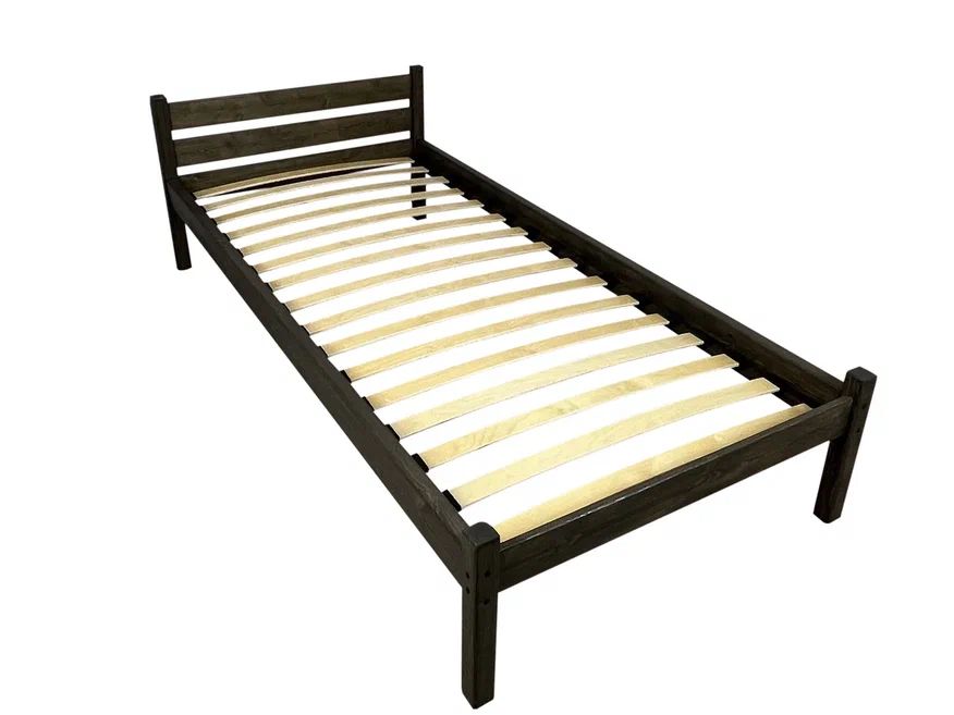 

Кровать односпальная Solarius, Классика Ортопедическая 80х190, цвет венге, Коричневый, Классика Ортопедическая 80х190