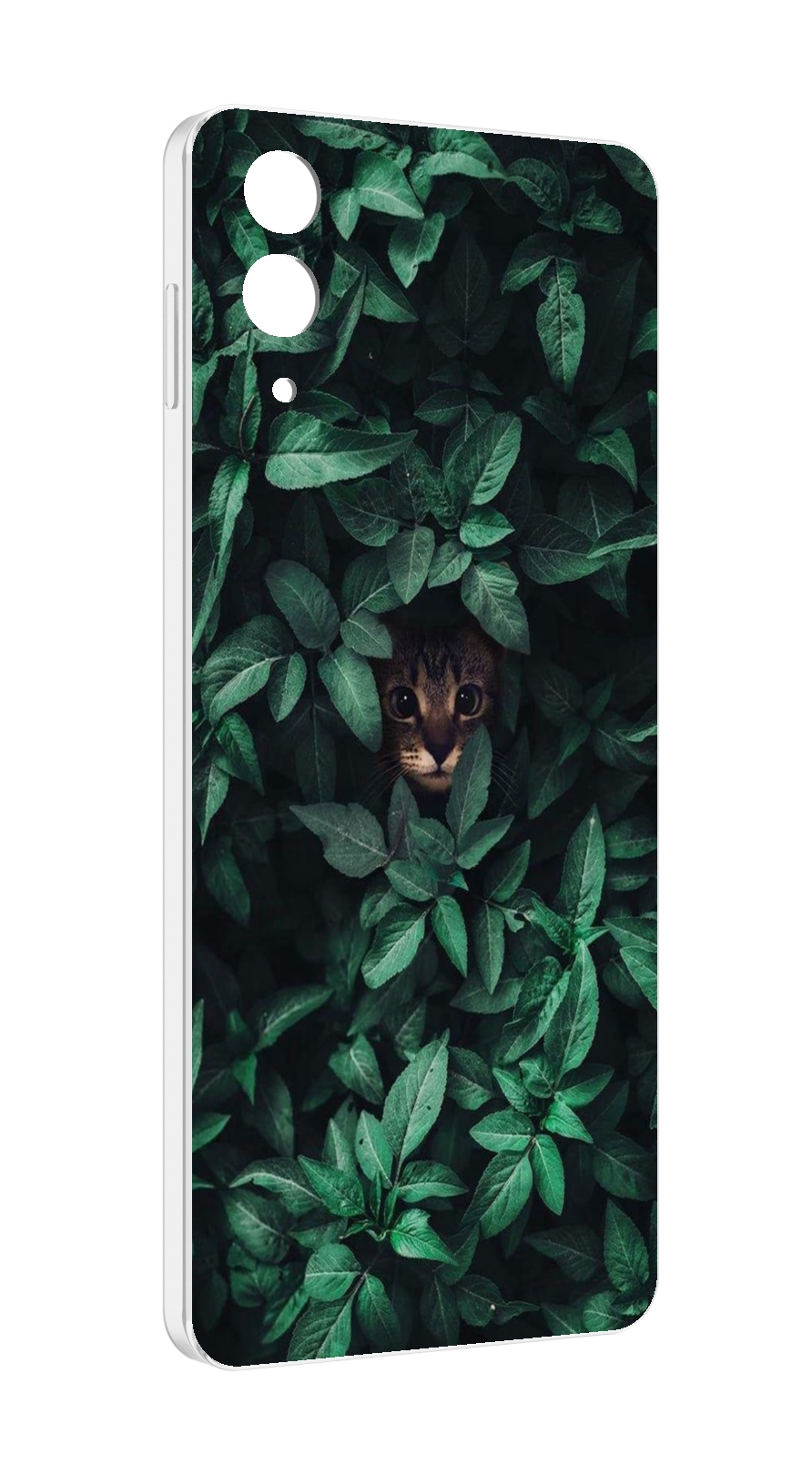 

Чехол MyPads котенок в листьях для Samsung Galaxy Z Flip 4 (SM-F721), Прозрачный, Tocco