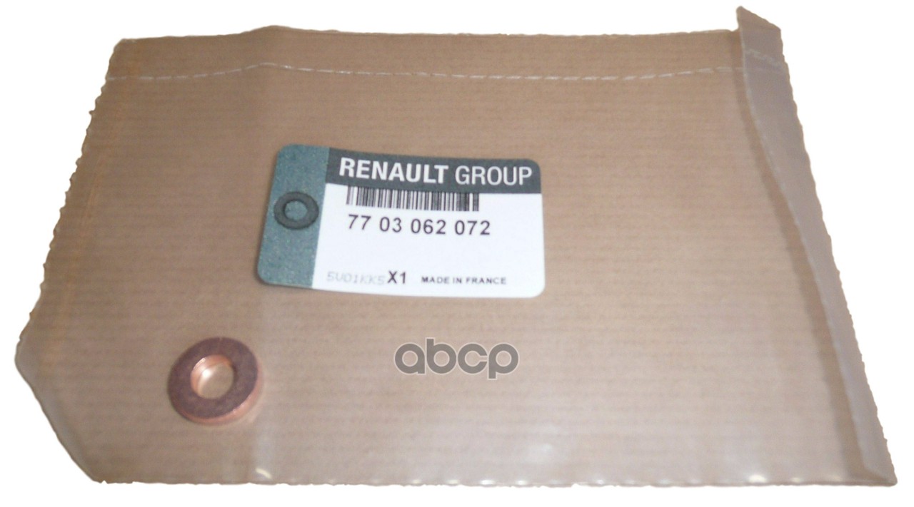 Шайба Топливной Форсунки RenaultNissanLada 15X30Mm Renault 7703 062 072 RENAULT 7703 0 960₽