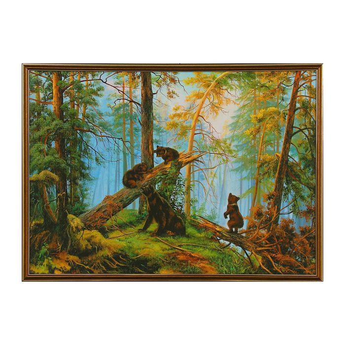 

КНР "Мишки на дереве", 57х77 см