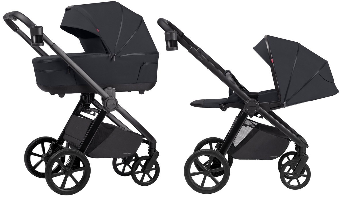

Коляска 2 в 1 Carrello Omega+ CRL-6540 Cosmo Black, 2в1 Omega+ CRL-6540