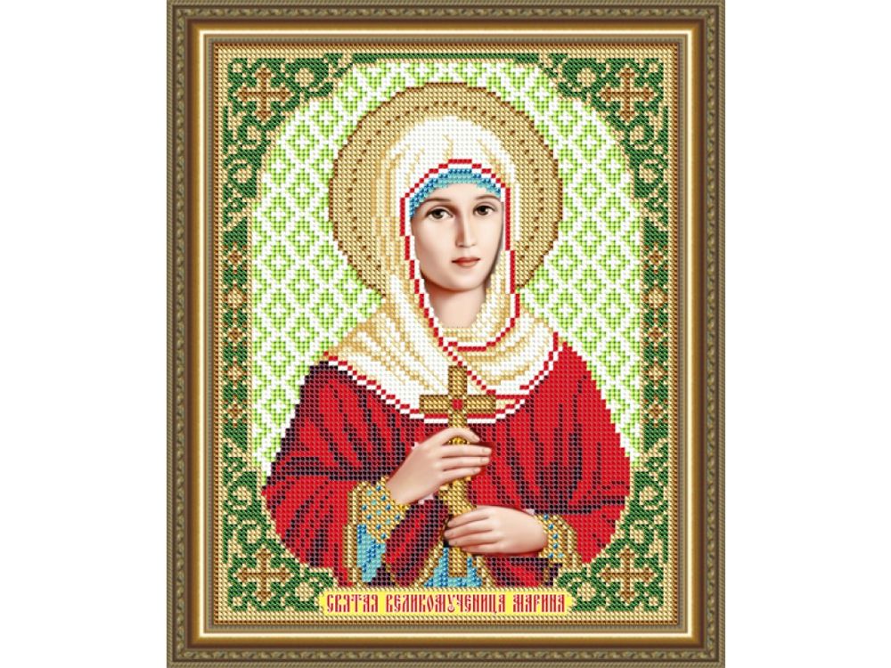 

Рисунок на ткани «Святая Великомученица Марина»