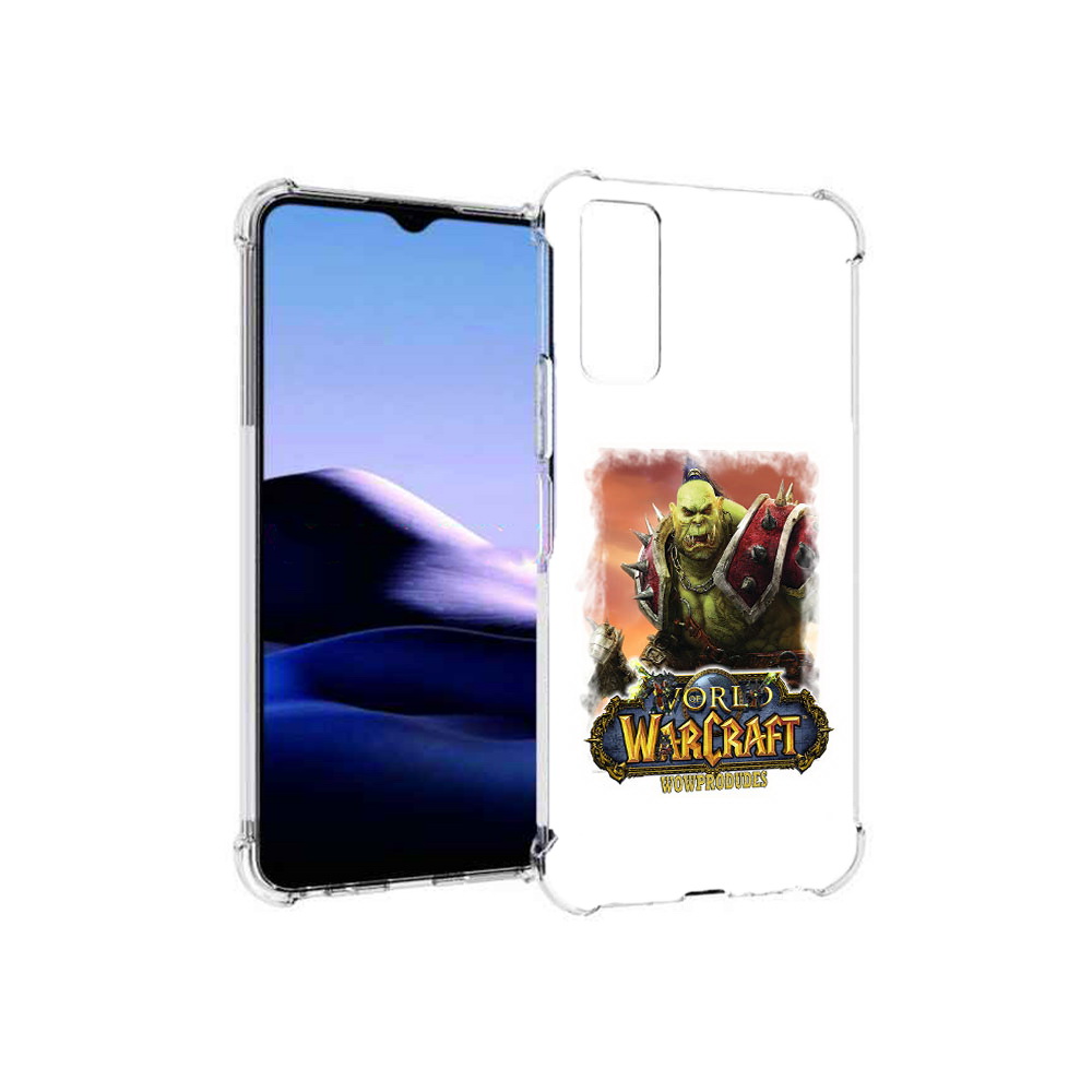 

Чехол MyPads Tocco для Vivo Y20 Варкрафт (PT154038.379.39), Прозрачный, Tocco