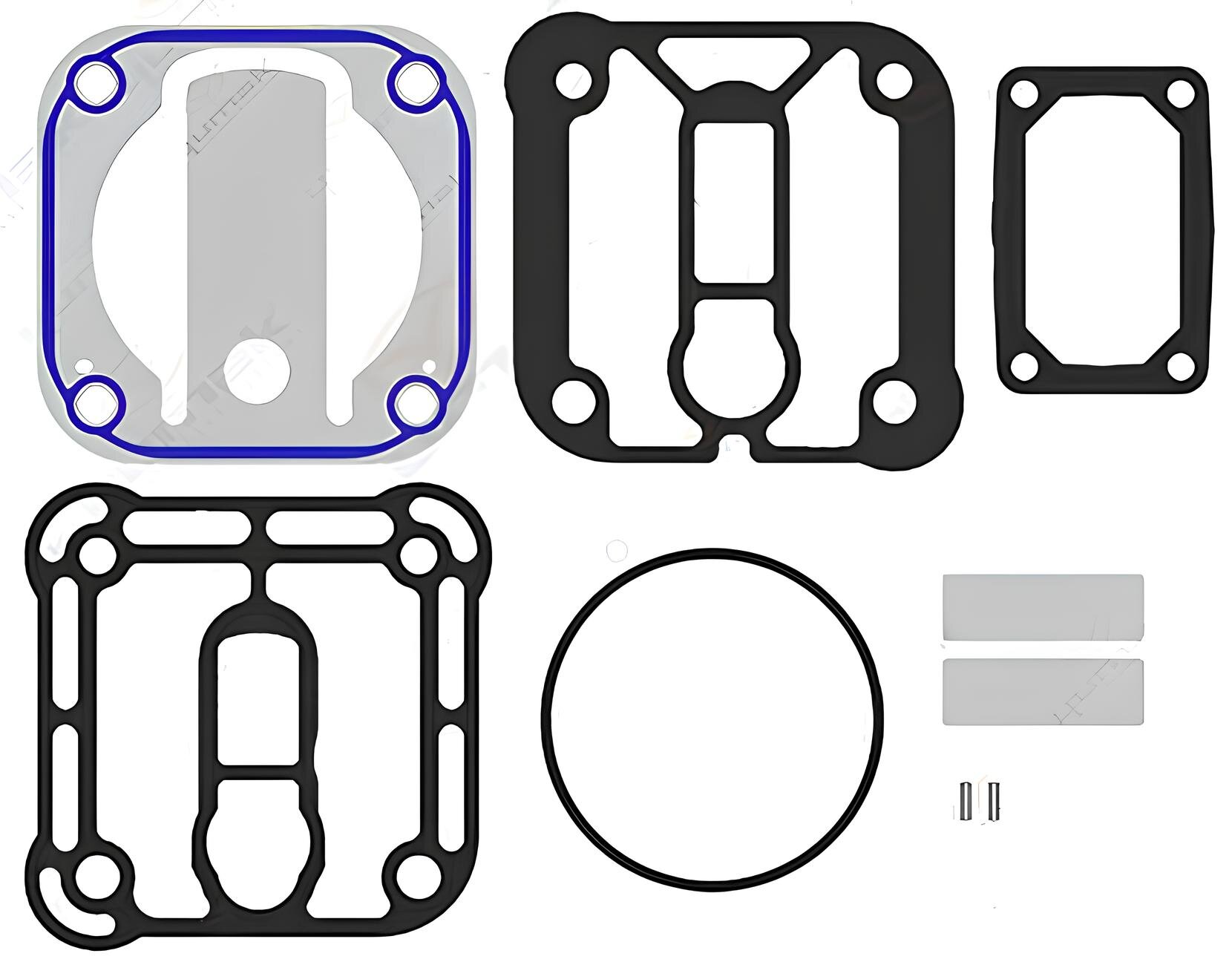 

Р/к компрессора прокл., клапаны, кольцо упл. Iveco Eurocargo/DAF LF45/55/CF65/IV 701120511