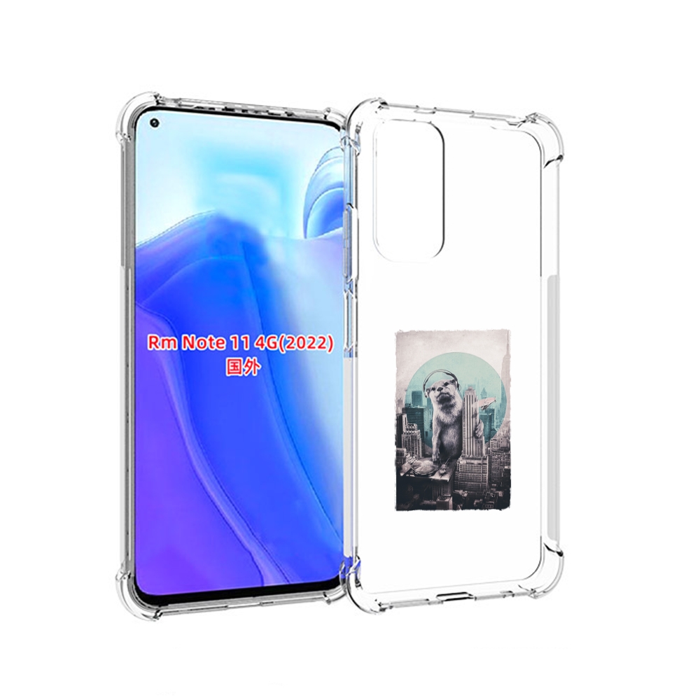 

Чехол MyPads выдра в городе для Xiaomi Redmi Note 11 4G ( Глобальная версия ), Tocco