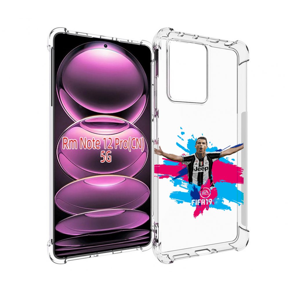 

Чехол MyPads Fifa-2019-2020-2021-2022 мужской для Xiaomi Redmi Note 12 Pro, Прозрачный, Tocco