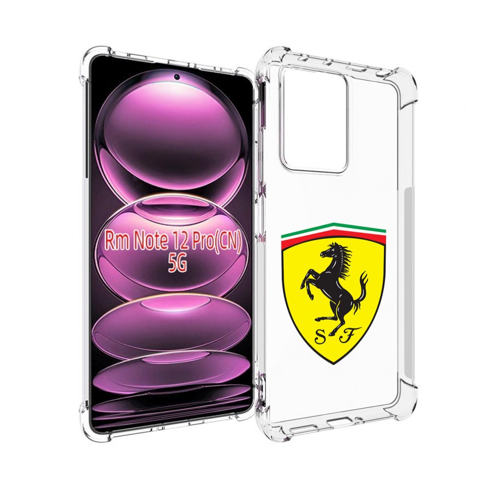 

Чехол MyPads Ferrari-3 мужской для Xiaomi Redmi Note 12 Pro, Прозрачный, Tocco