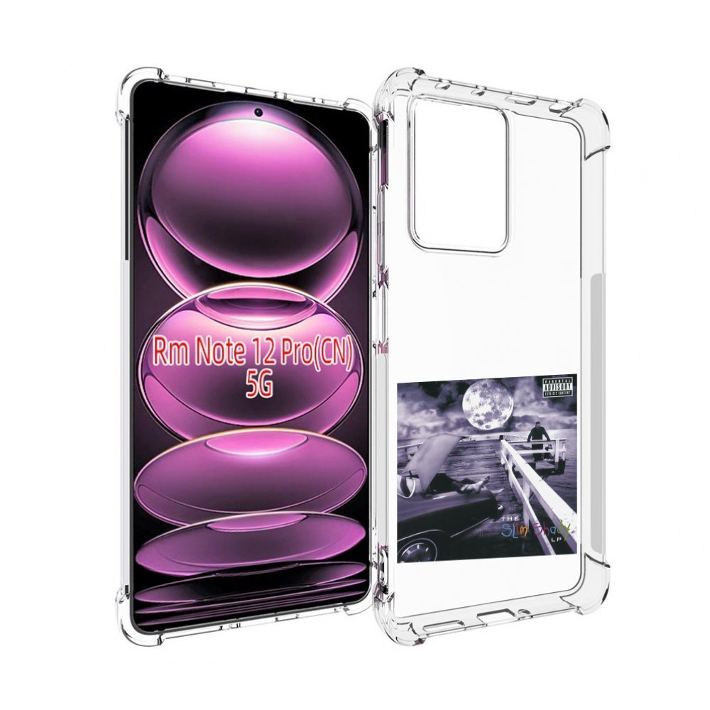 

Чехол MyPads Eminem THE SLIM SHADY LP для Xiaomi Redmi Note 12 Pro, Прозрачный, Tocco