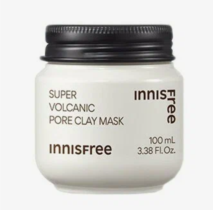 Очищающая маска Innisfree Super Volcanic Pore Clay Mask 100 мл filorga скраб и маска для лица очищающая и оксигенирующая 55 мл банка