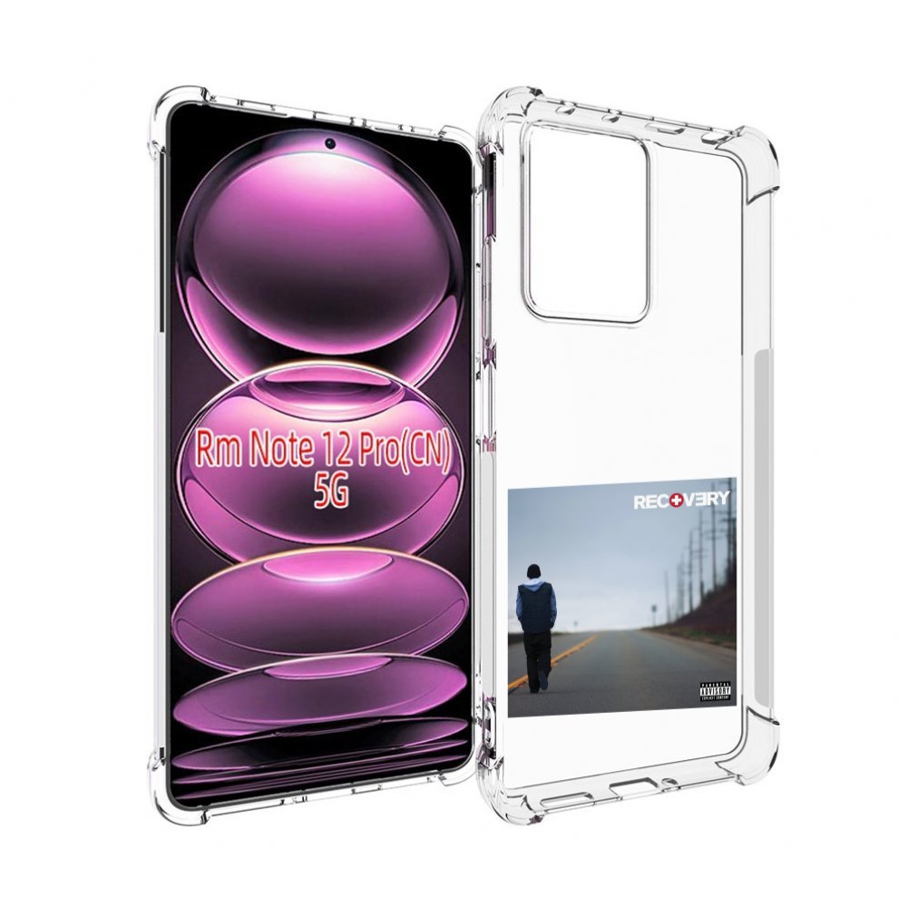 

Чехол MyPads Eminem RECOVERY для Xiaomi Redmi Note 12 Pro, Прозрачный, Tocco