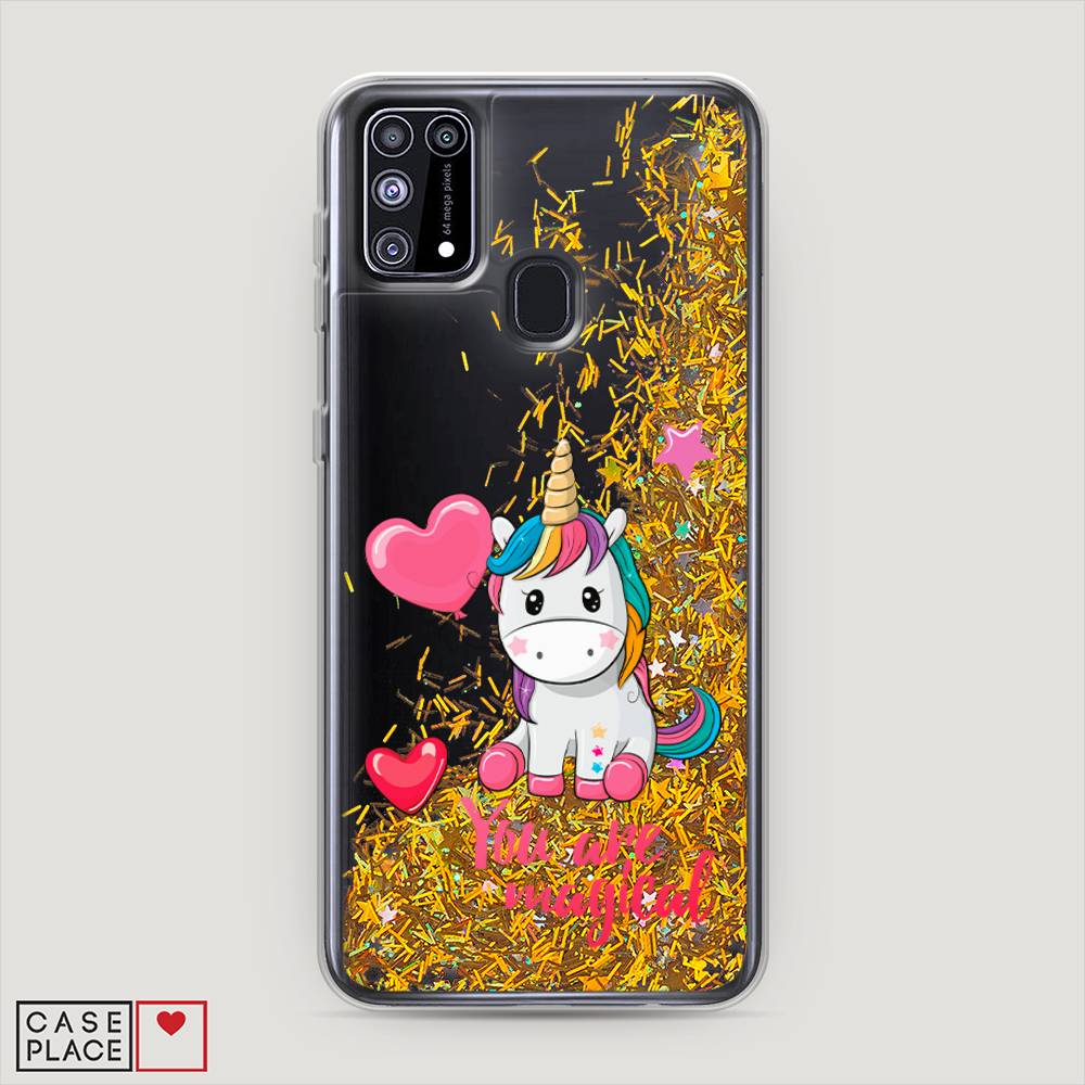 

Чехол Awog на Samsung Galaxy M31 / Самсунг M31 "Волшебная единорожка", Разноцветный, 2100790-1