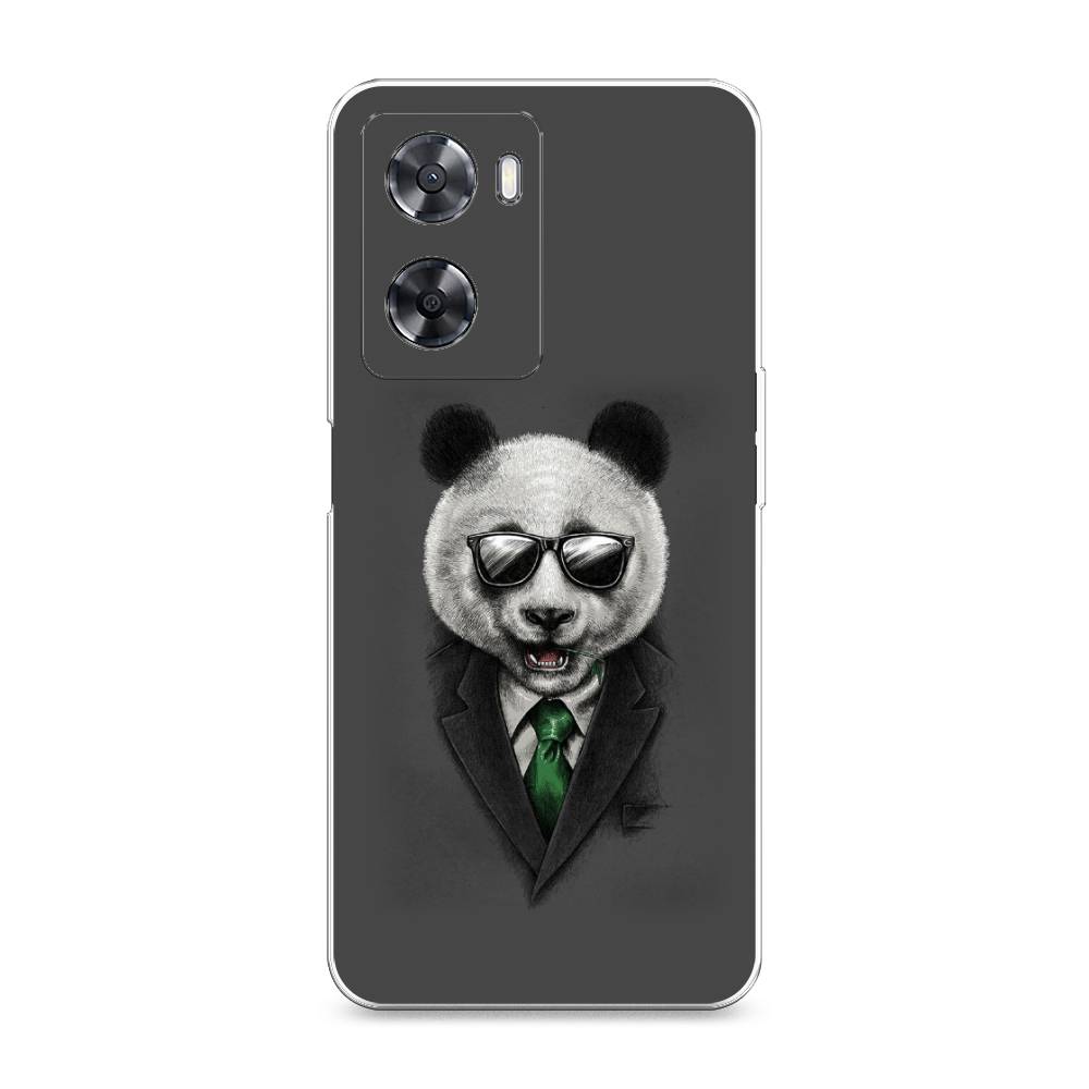 

Чехол Awog на Oppo A57s "Деловая панда", Серый;зеленый, 2511850-10