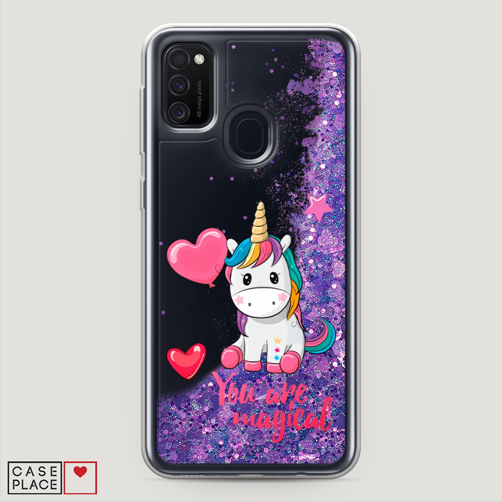 

Чехол Awog на Samsung Galaxy M30s "Волшебная единорожка", Разноцветный, 29892-1