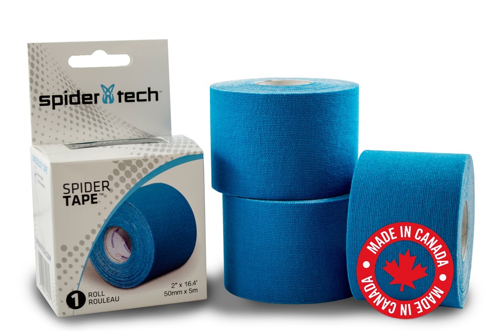 

Кинезиотейп SpiderTech 5cmx5m Blue NM0005.09.00.22