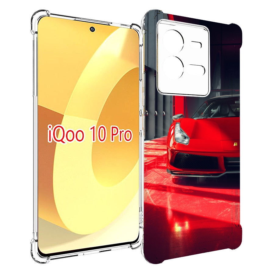 

Чехол MyPads ферра для Vivo iQOO 10 Pro, Прозрачный, Tocco