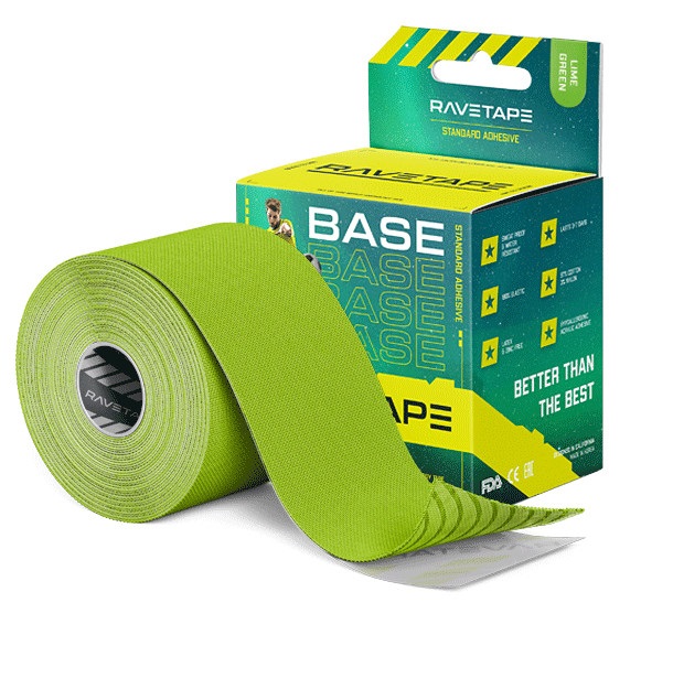 

Кинезио-тейп RaveTape Storm 5cm x 5m Lime RVTS-LME-55, Зеленый, Storm