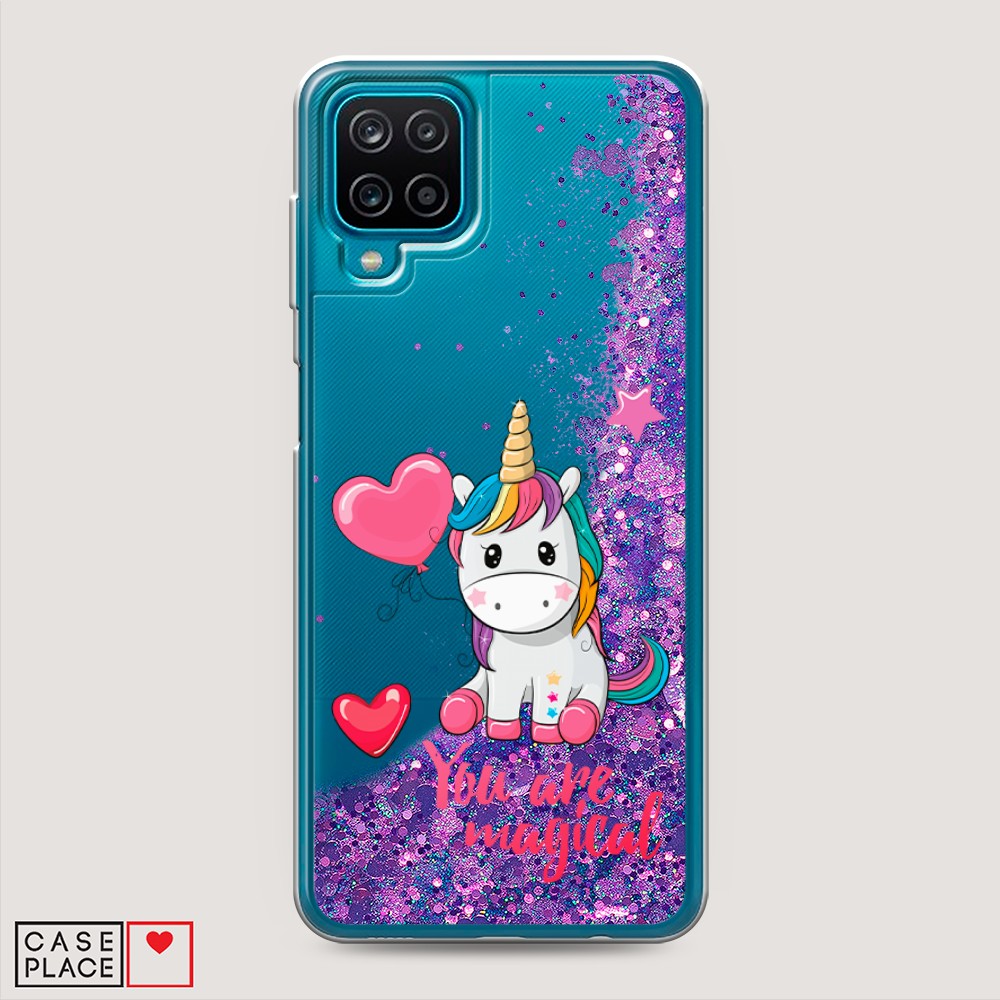 

Чехол Awog на Samsung Galaxy M12 / Самсунг M12 "Волшебная единорожка", Разноцветный, 2102692-1