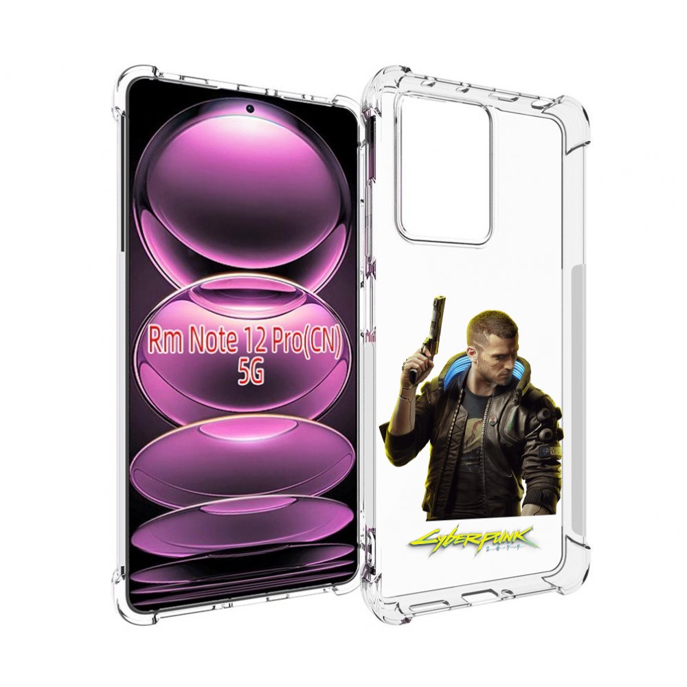 

Чехол MyPads Cyberpunk-2077 для Xiaomi Redmi Note 12 Pro, Прозрачный, Tocco