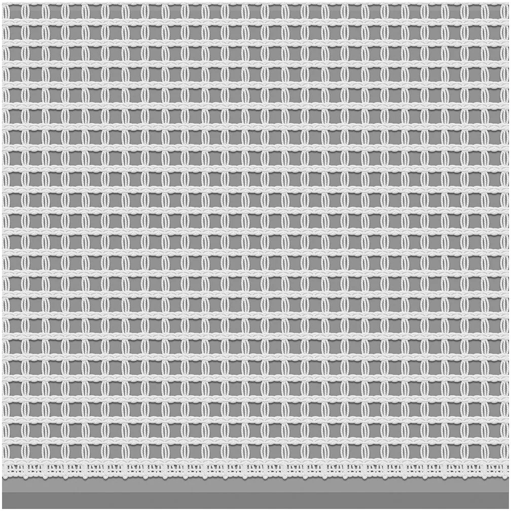 

Скатерть Вилина Элегия 001-white ПВХ 110 x 135 см белая, Белый
