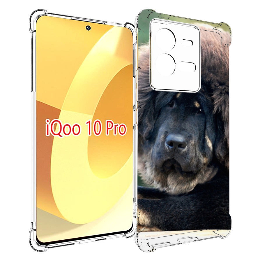 

Чехол MyPads тибетскии мастиф для Vivo iQOO 10 Pro, Прозрачный, Tocco