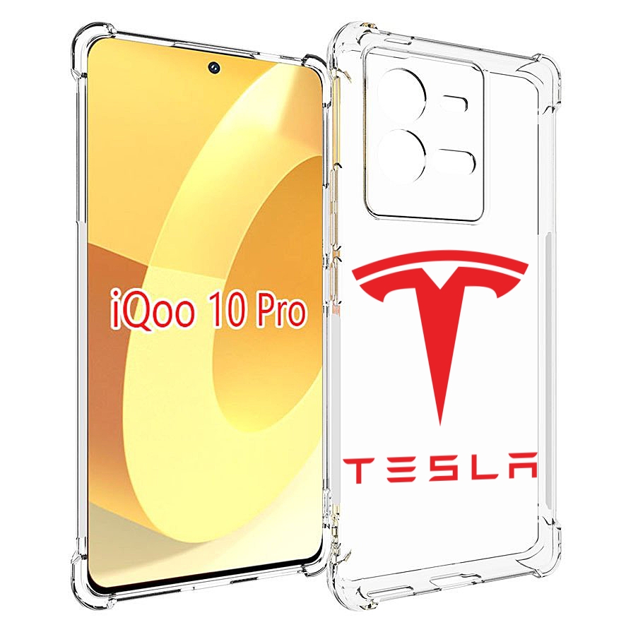 

Чехол MyPads тесла-4 для Vivo iQOO 10 Pro, Прозрачный, Tocco
