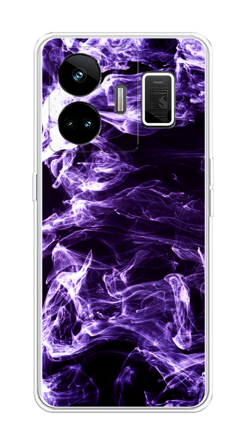 

Чехол на Realme GT Neo 5 5G/GT 3 "Фиолетовый дым", Фиолетовый;белый;черный, 2513750-3