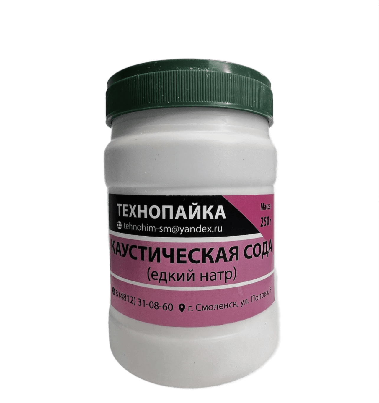 

Сода каустическая СмолТехноХим 250 г, Сода
