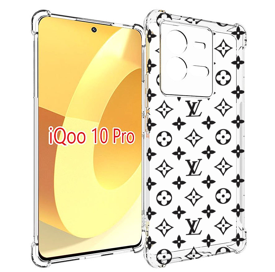 

Чехол MyPads стильный-принт-на для Vivo iQOO 10 Pro, Прозрачный, Tocco
