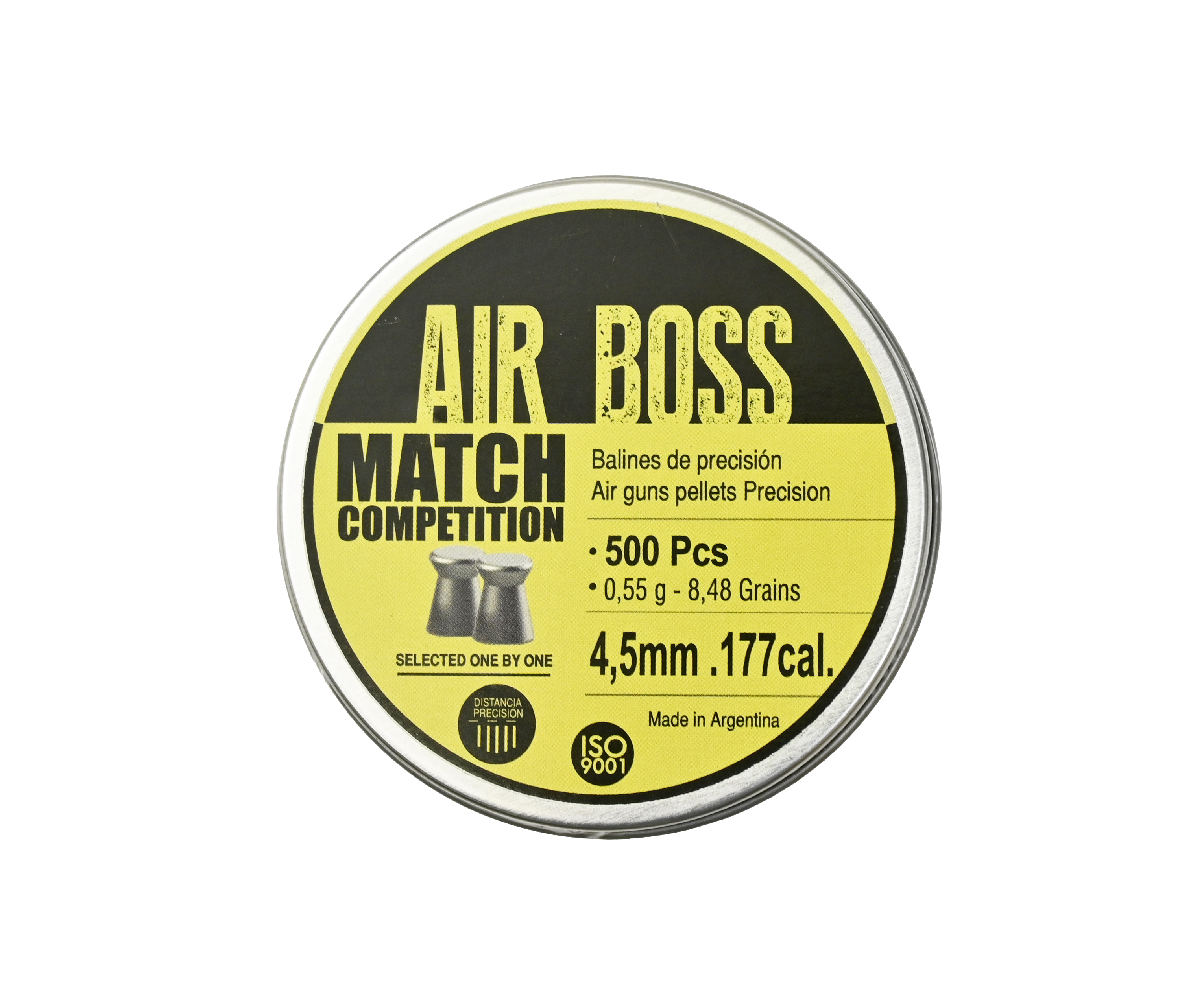 Пули пневматические Apolo Air Boss Match 4.5 мм 500 шт 0.55 грамма