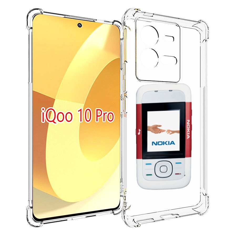 

Чехол MyPads старая нокия для Vivo iQOO 10 Pro, Прозрачный, Tocco