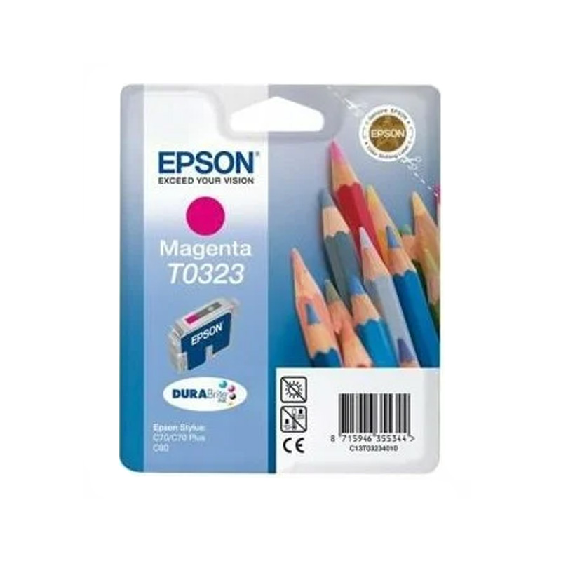 Картридж для струйного принтера Epson C13T03234010 () пурпурный, оригинальный