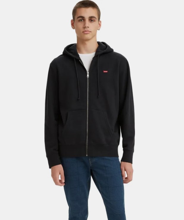 Толстовка Levis для мужчин чёрная размер XL 34259-0005 7990₽