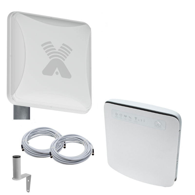 

Роутер 3G/4G-WiFi Huawei E5186s-22a LTE Cat.6 с уличной антенной Petra BB MIMO 15 дБ