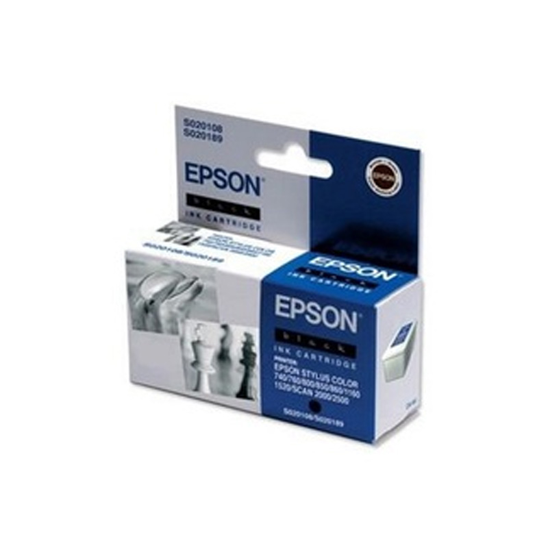 

Картридж для струйного принтера Epson S020189 () черный, оригинальный, S020189