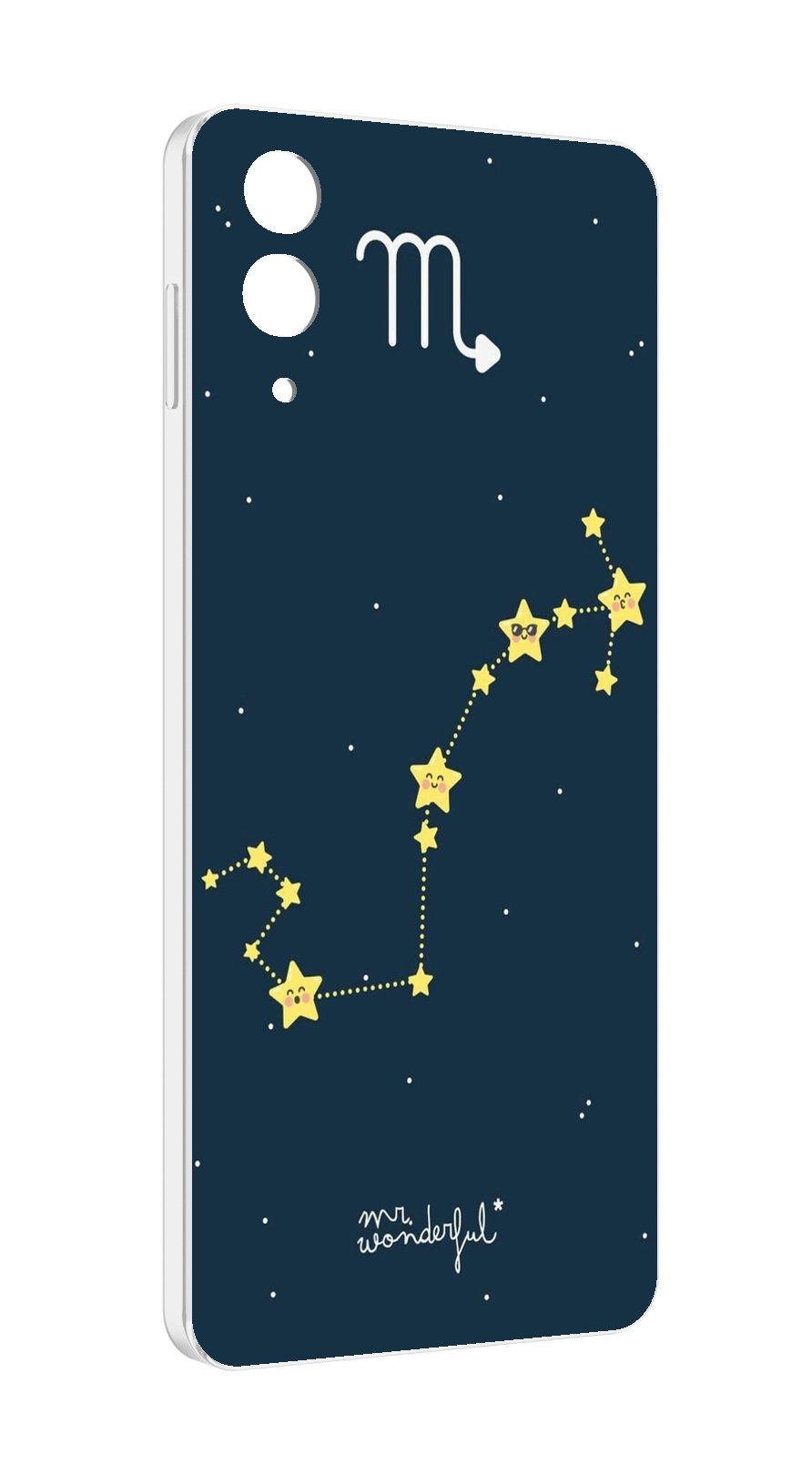 

Чехол MyPads знак зодиака скорпион 1 для Samsung Galaxy Z Flip 4 (SM-F721), Прозрачный, Tocco