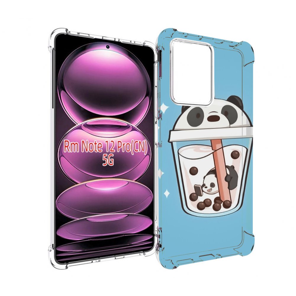 

Чехол MyPads Bubble tea для Xiaomi Redmi Note 12 Pro, Прозрачный, Tocco