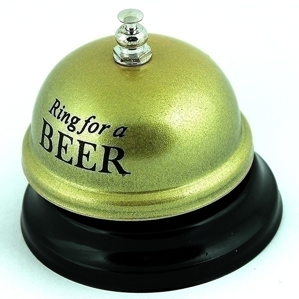 фото Звонок настольный ring for beer огого обстановочка!