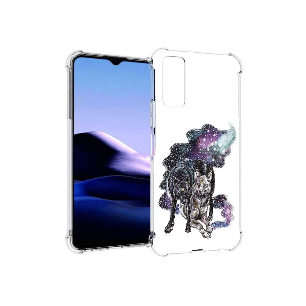 

Чехол MyPads Tocco для Vivo Y20 звездные волки (PT154038.379.352), Прозрачный, Tocco