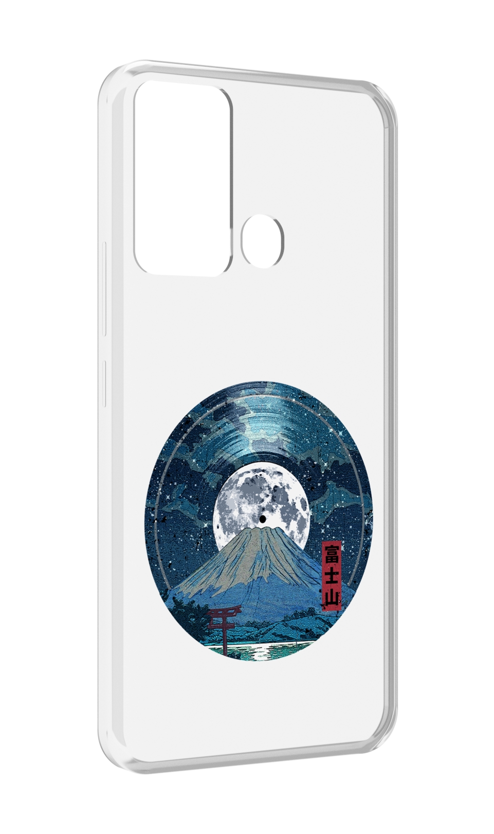 

Чехол MyPads нарисованная виниловая гора с луной для Infinix Hot 12i, Прозрачный, Tocco