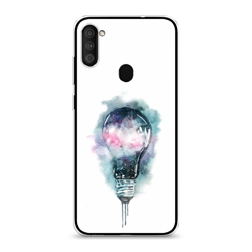 

Чехол на Samsung Galaxy M11 "Волшебная лампа", Белый;серый, 2100650-4