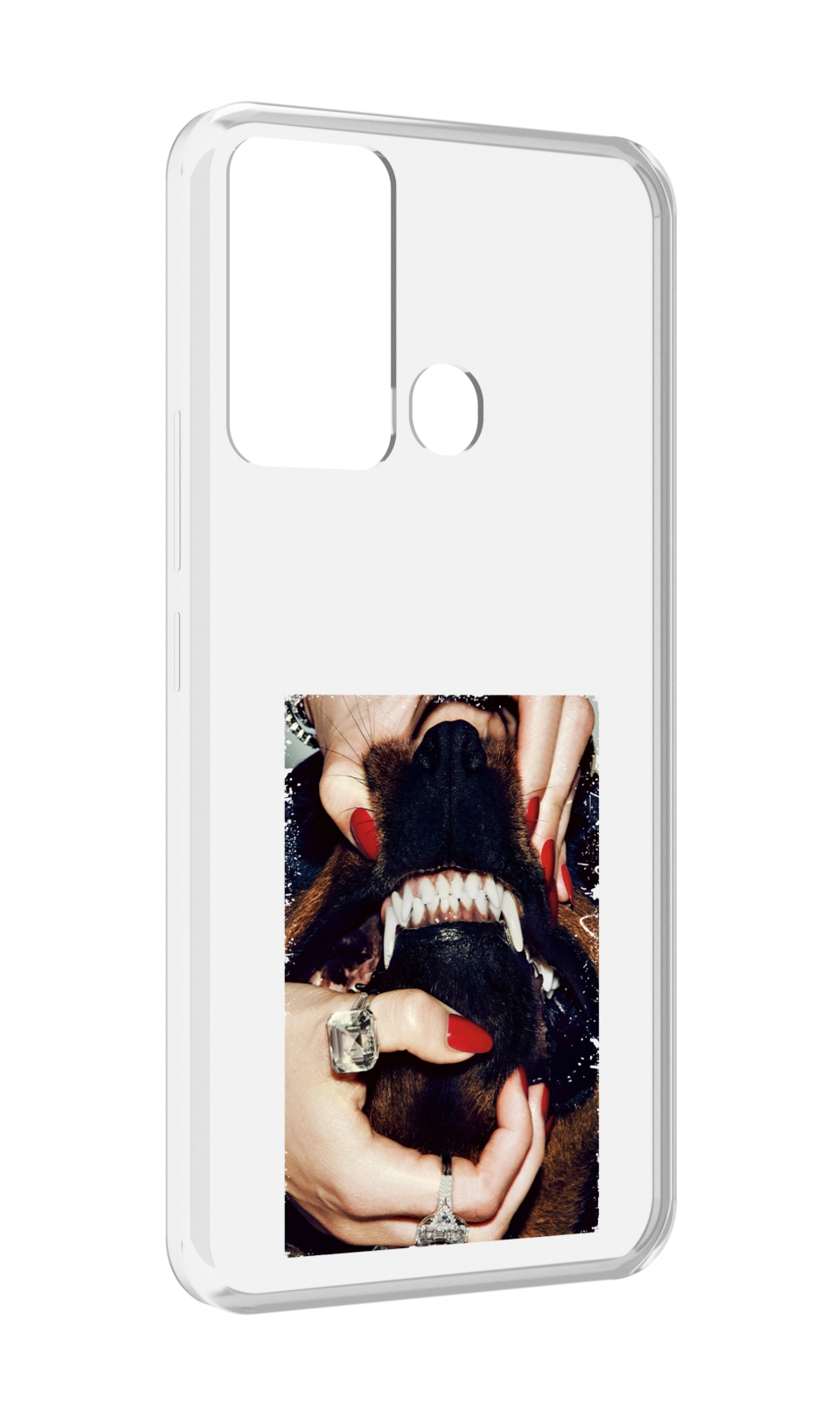 

Чехол MyPads маникюр для Infinix Hot 12i, Прозрачный, Tocco