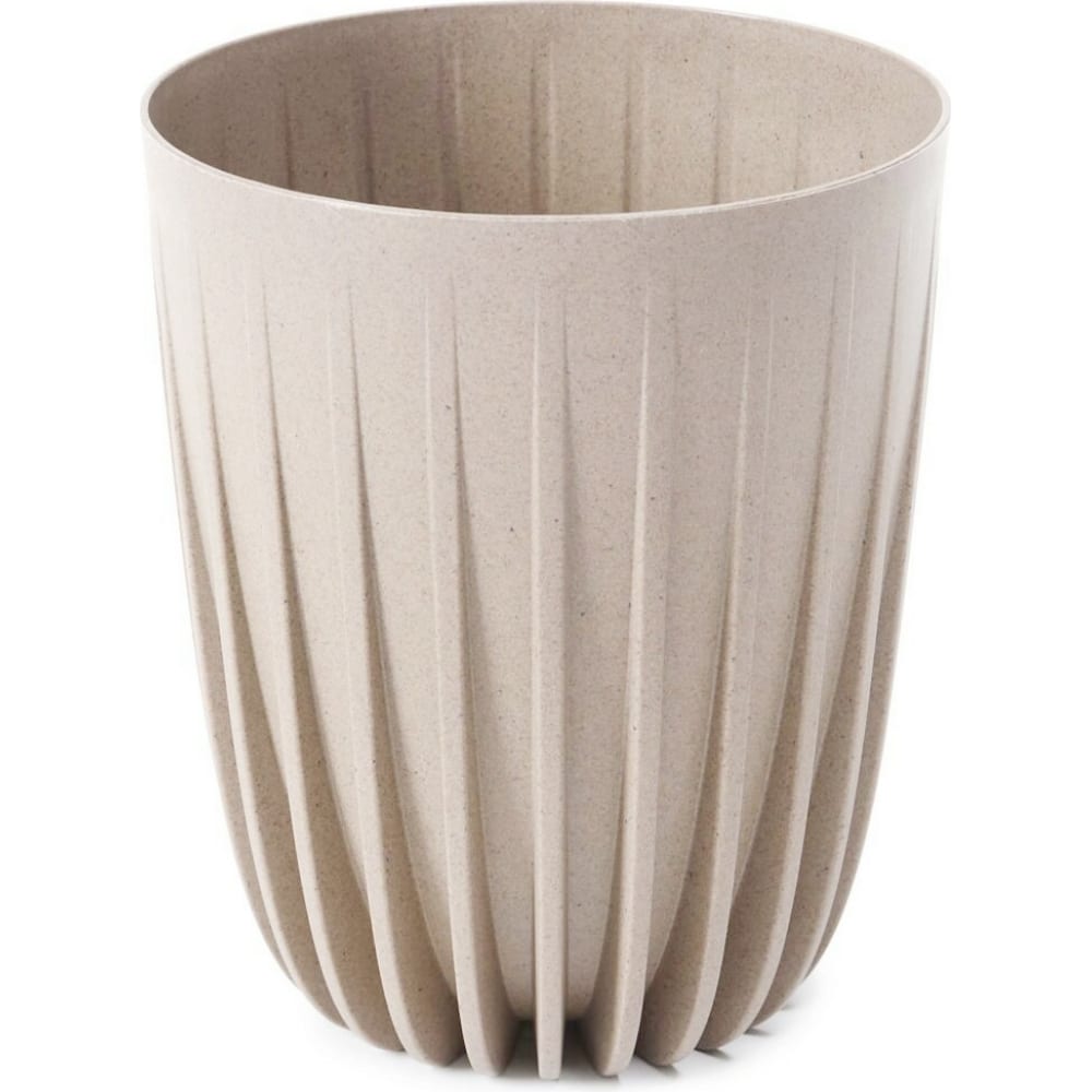 

LAMELA Sp.z o. 937 Кашпо MIRA ECO wood d14 5 h17см 1 5 л белый 064804