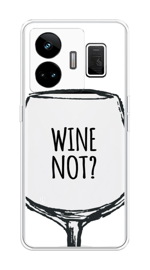 

Чехол на Realme GT Neo 5 5G/GT 3 "Wine not white", Белый, 2513650-6