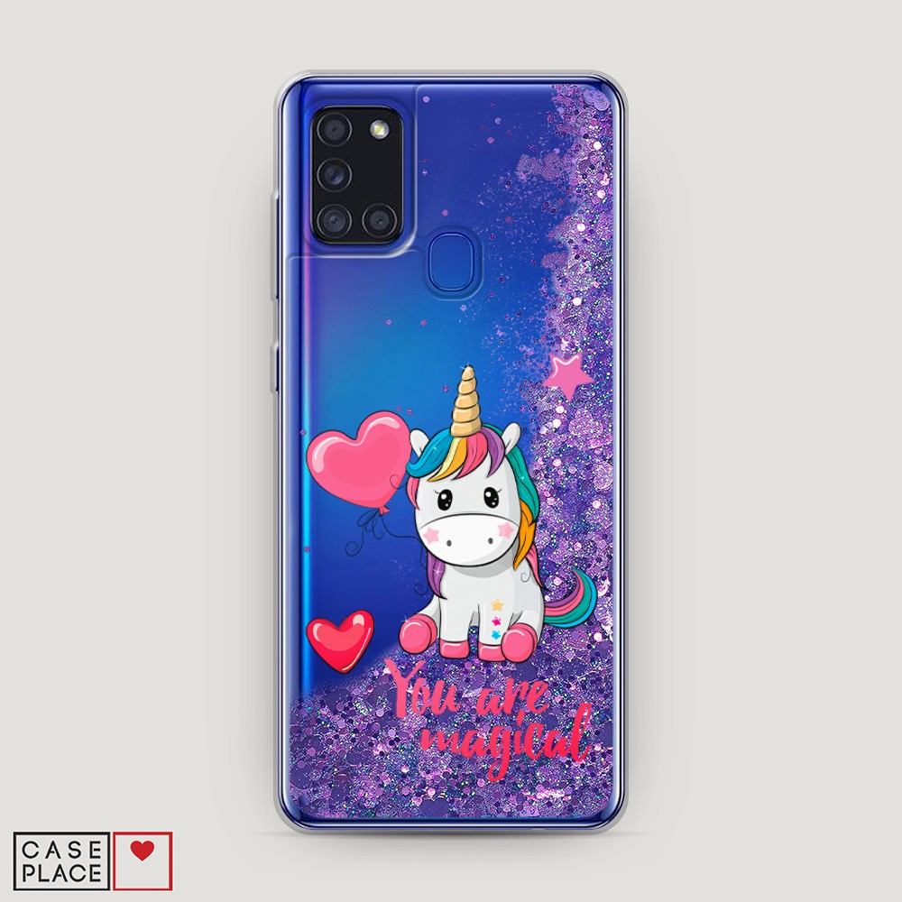 

Чехол Awog на Samsung Galaxy A21s / Самсунг A21s "Волшебная единорожка", Разноцветный, 2100292-1