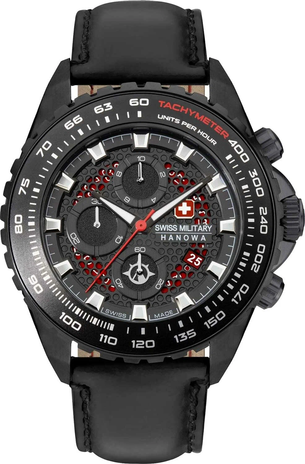 Наручные часы мужские Swiss Military Hanowa SMWGC2102230 черные