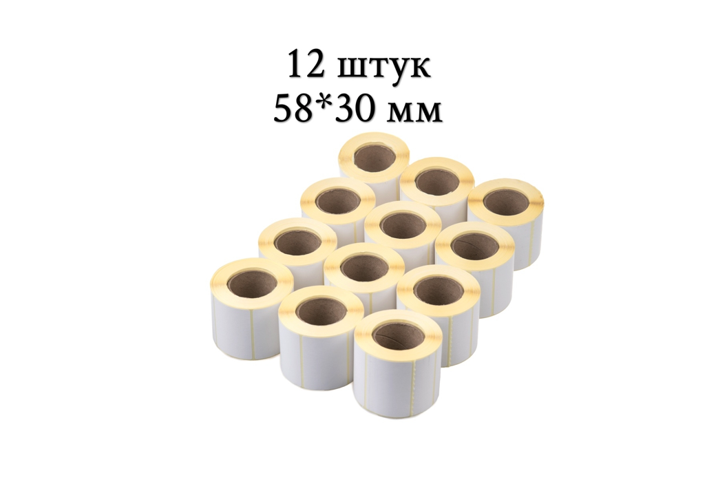

Термоэтикетки PackShop ЭКО 58х30, PackShop