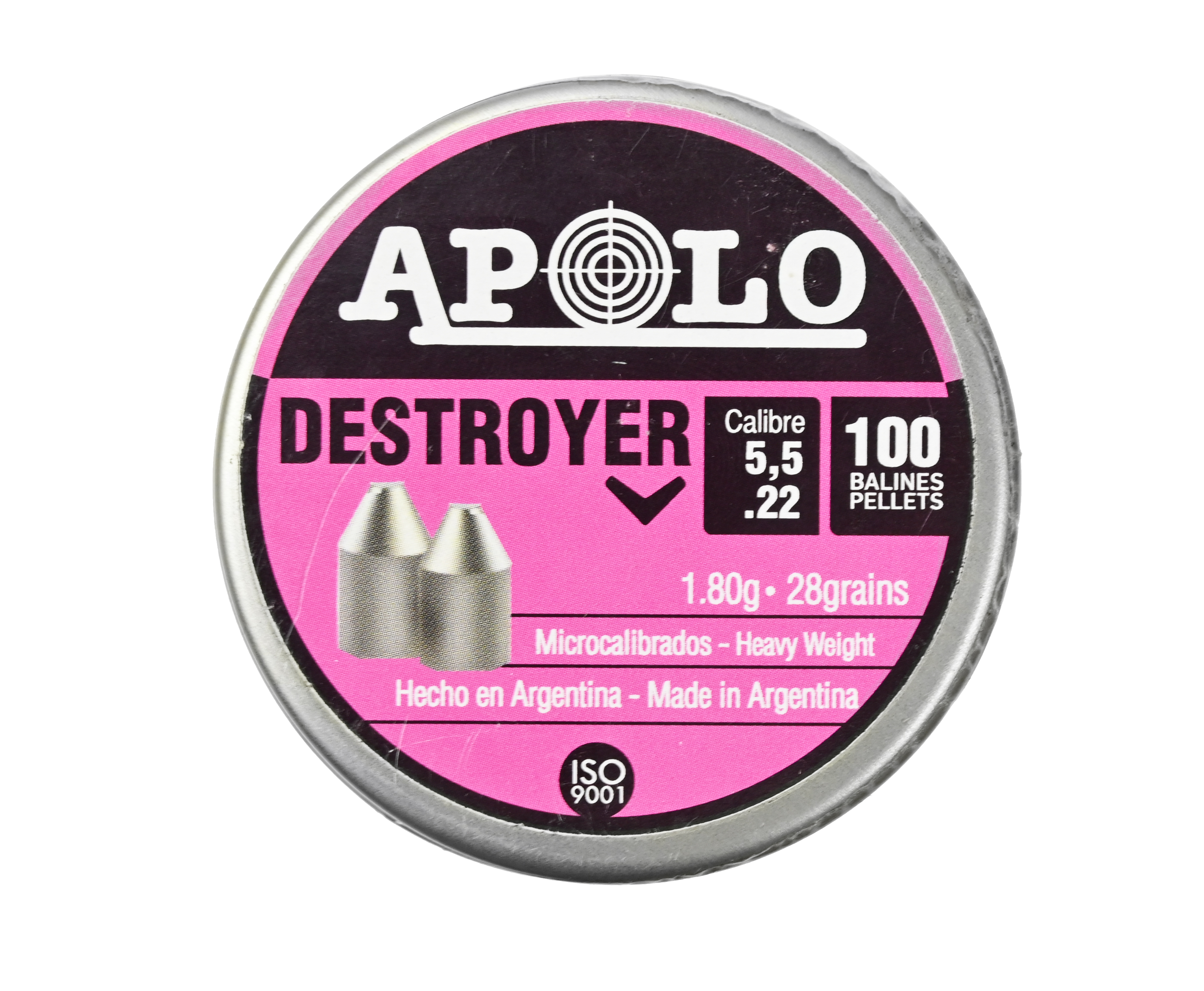 Пули пневматические Apolo Destroyer 5.5 мм 100 шт 1.8 грамм