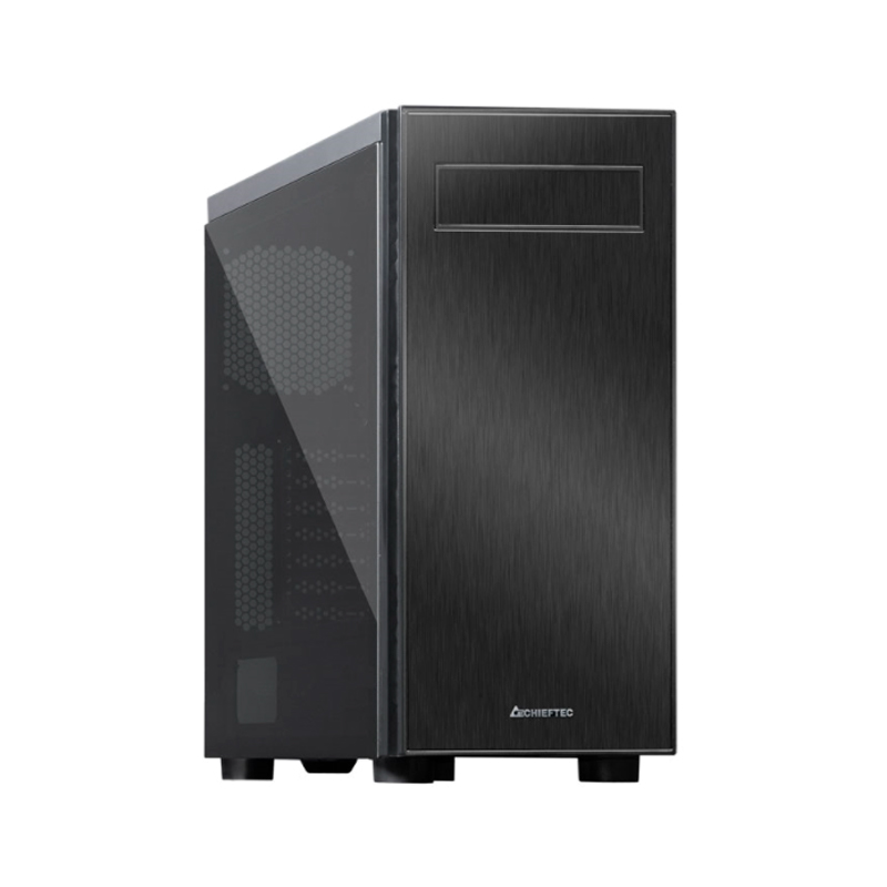 

Корпус компьютерный Chieftec AL-02B-TG-OP без БП, Black