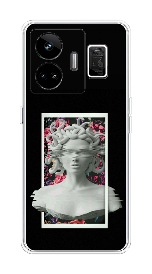 

Чехол на Realme GT Neo 5 5G/GT 3 "Web Punk Медуза Горгона", Черный;серый, 2513650-6