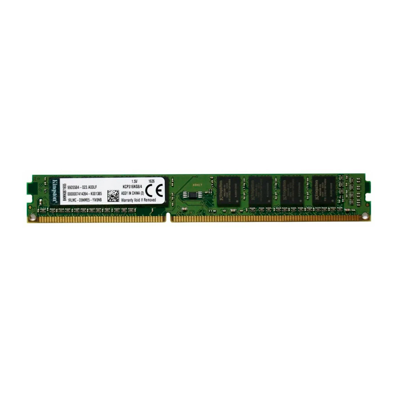 

Оперативная память Kingston ValueRAM (KCP316NS8/4), DDR3 1x4Gb, 1600MHz, ValueRAM